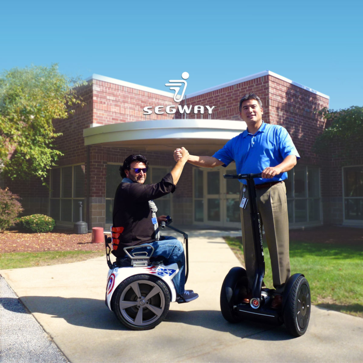 Dean Kamen y Paolo Badano, creadores de Segway y Genny